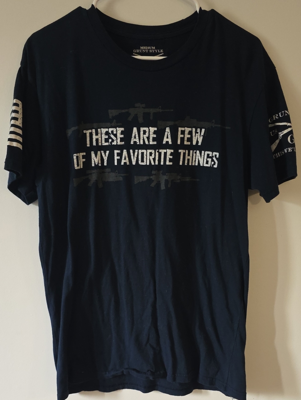 Grunt Style Navy Short Sleeve Graphic Tee